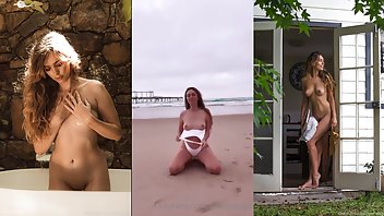 anthea page cucumber pussy play in car onlyfans insta leaked video