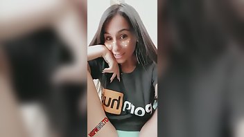 Danika Mori tease snapchat premium porn videos