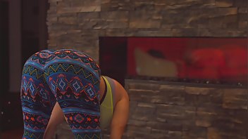 Spying On roomate Yoga