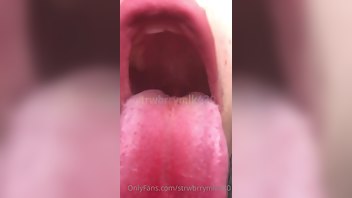 strwbrrymlk420 a silly mouth custom i made xxx onlyfans porn video