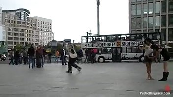 Girl forced to strip
