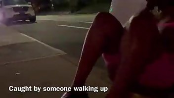 Tessa Tasty gets caught masterbating in public