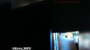 Kova MFC Naked in Public Lobby trying not to get caught then orgasm