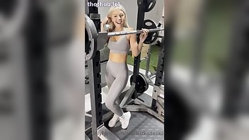 ScarlettKissesxo-Gym fuck