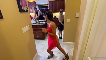 fitbryceadams happy thanksgiving little something extra this was our friendsgiving show from las xxx onlyfans porn video