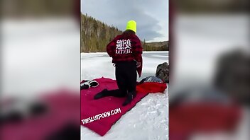 Myla Del Rey Nude Ice Fishing Onlyfans NEW