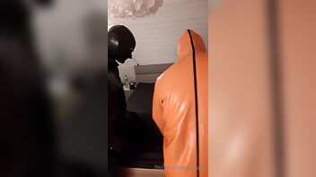 heavyrubberette damn how tasty his cum is videos of rubber demon being enclosed in our studio gum suit onlyfans xxx video