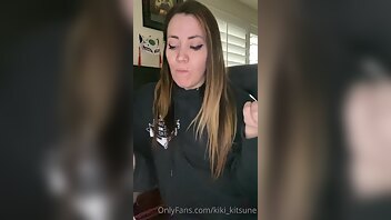 Kiki Kitsune Just Me Eating Chicken & Talking I Ve Been Asked To Do More Eating Video But Th xxx onlyfans porn video