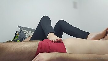 sresrafeet awesome footjob red toes onlyfans porn videos xxx