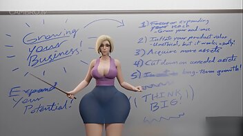 mercy teacher breast & butt inflation cambros porn