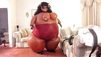 Coco Cow inflation in giant panties