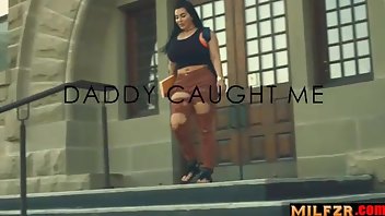 Korina Kova caught daddy